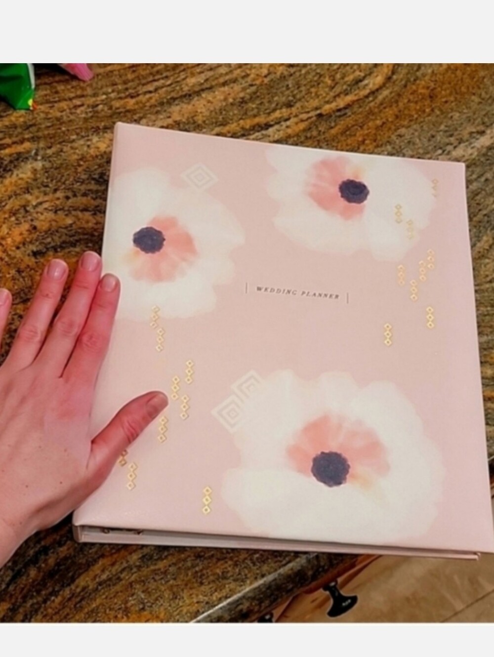 Pink Wedding Planner Large  Book